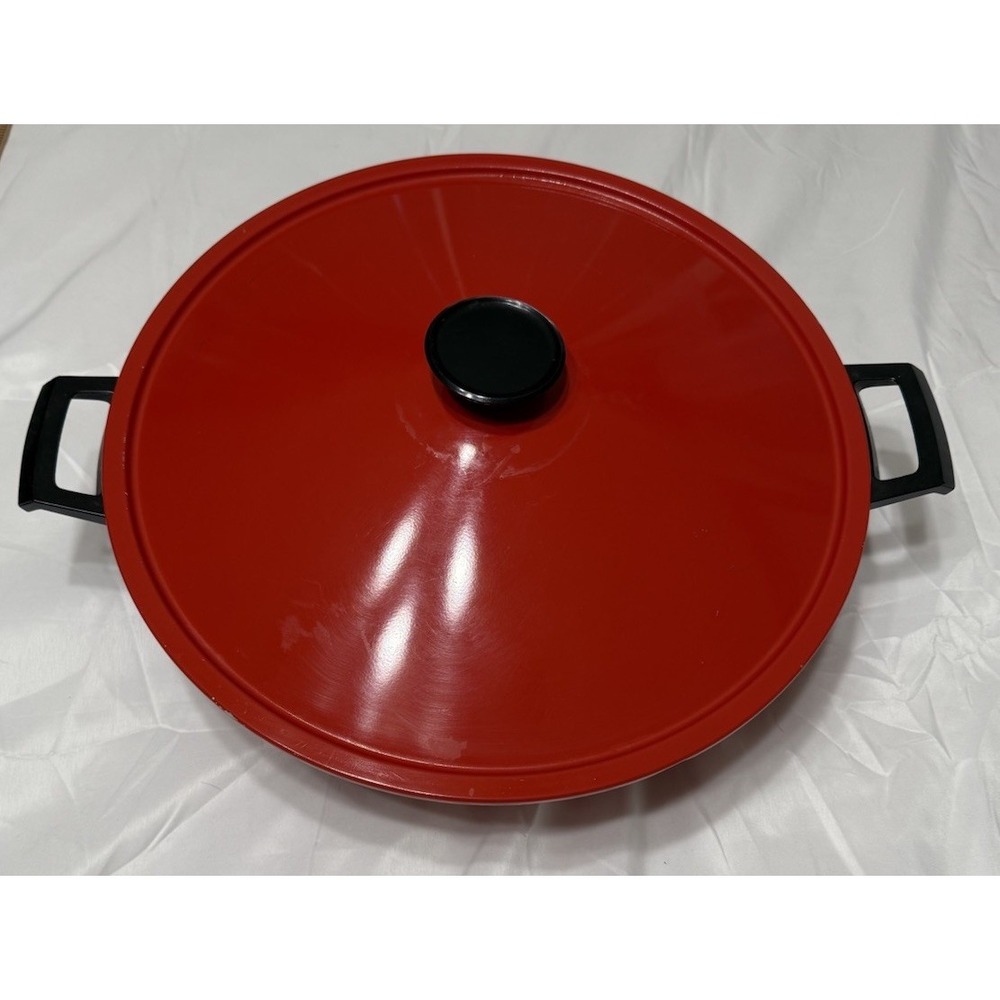 West Bend Vintage 6 Quart Electric WOK Model # 79515T Made In The USA W Lid